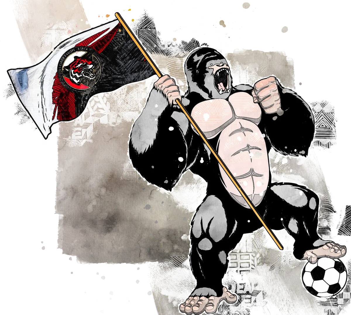 Les Ultras — le Gorille noir